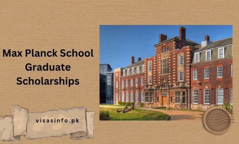 Max Planck School Graduate Scholarships