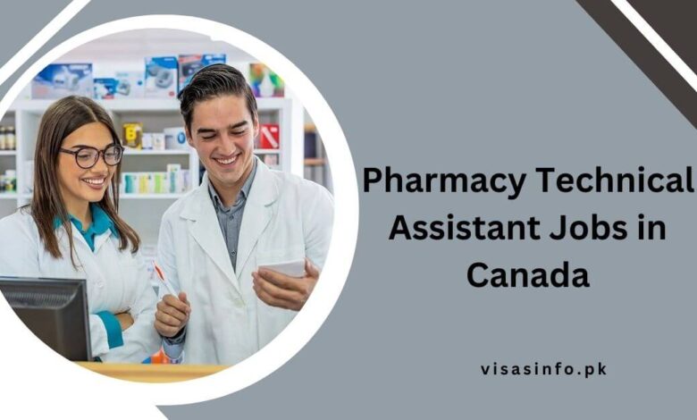 Pharmacy Technical Assistant Jobs in Canada