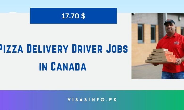 Pizza Delivery Driver Jobs in Canada