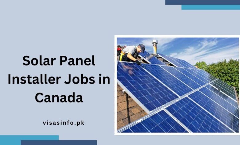 Solar Panel Installer Jobs in Canada