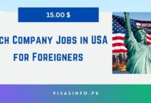 Tech Company Jobs in USA for Foreigners