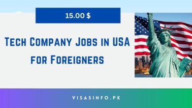 Tech Company Jobs in USA for Foreigners