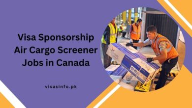 Visa Sponsorship Air Cargo Screener Jobs in Canada