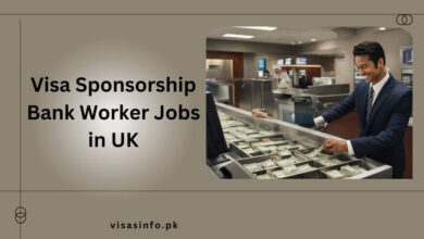 Visa Sponsorship Bank Worker Jobs in UK