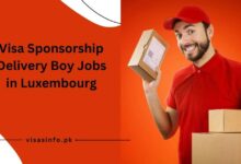 Visa Sponsorship Delivery Boy Jobs in Luxembourg