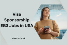 Visa Sponsorship EB3 Jobs in USA