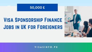 Visa Sponsorship Finance Jobs in UK for Foreigners