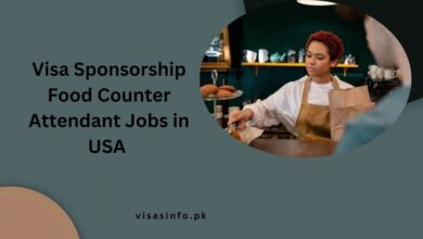 Visa Sponsorship Food Counter Attendant Jobs in USA