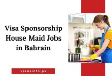 Visa Sponsorship House Maid Jobs in Bahrain