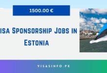 Visa Sponsorship Jobs in Estonia