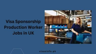 Visa Sponsorship Production Worker Jobs in UK