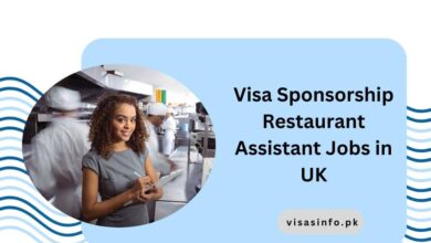 Visa Sponsorship Restaurant Assistant Jobs in UK