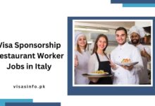 Visa Sponsorship Restaurant Worker Jobs in Italy