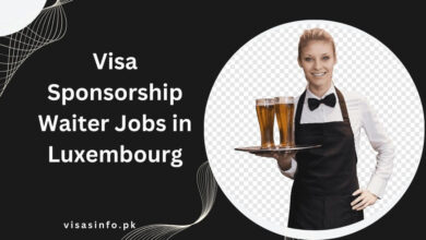 Visa Sponsorship Waiter Jobs in Luxembourg