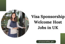 Visa Sponsorship Welcome Host Jobs in UK