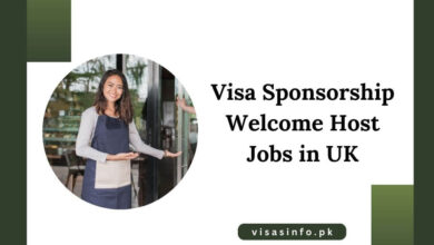 Visa Sponsorship Welcome Host Jobs in UK