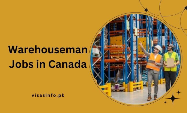 Warehouseman Jobs in Canada