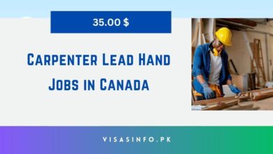 Carpenter Lead Hand Jobs in Canada