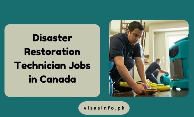 Disaster Restoration Technician Jobs in Canada