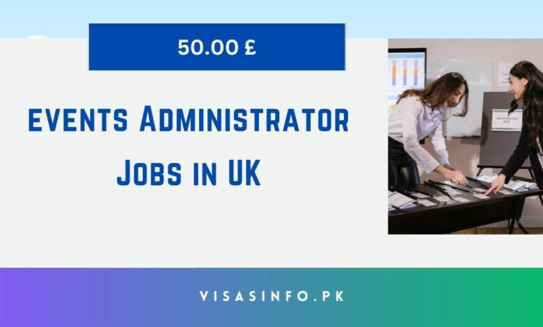 Events Administrator Jobs in UK