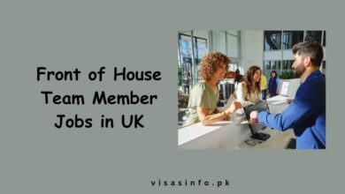 Front of House Team Member Jobs in UK