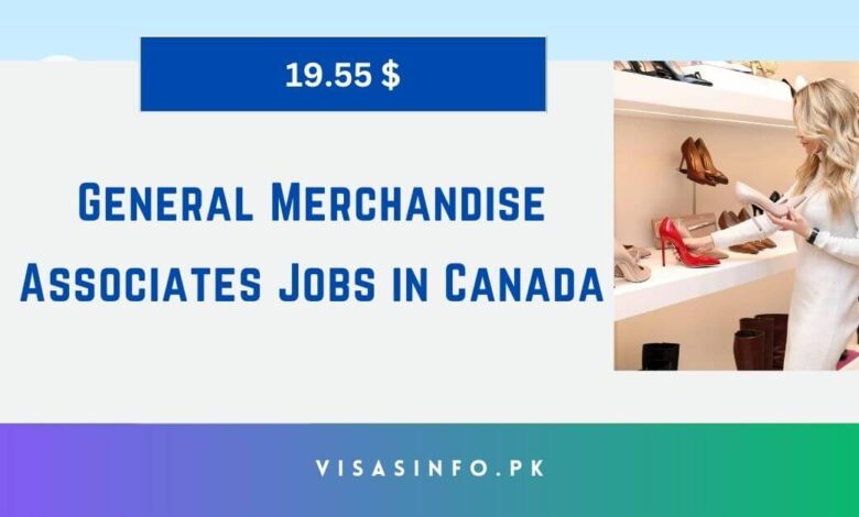 General Merchandise Associates Jobs in Canada