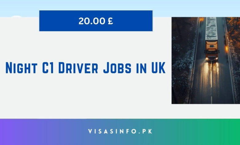 Night C1 Driver Jobs in UK