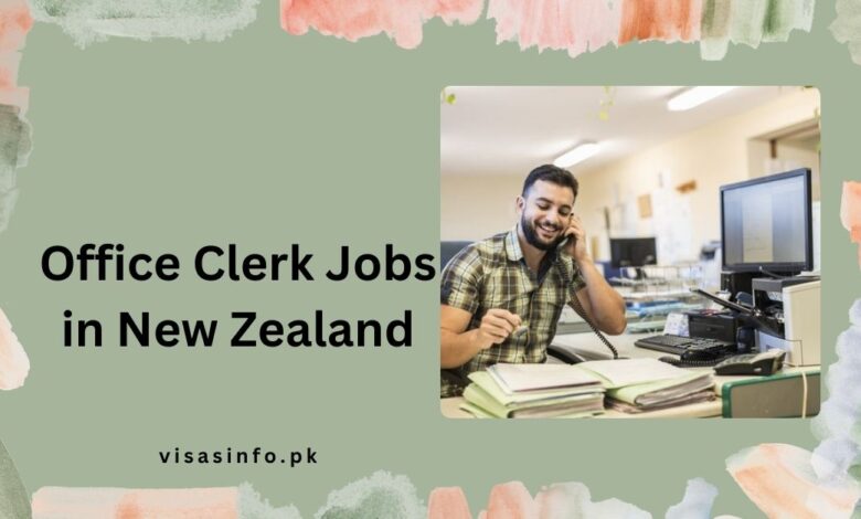 Office Clerk Jobs in New Zealand