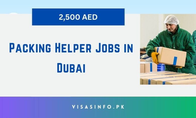 Packing Helper Jobs in Dubai