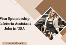 Visa Sponsorship Cafeteria Assistant Jobs in USA