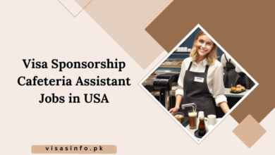 Visa Sponsorship Cafeteria Assistant Jobs in USA