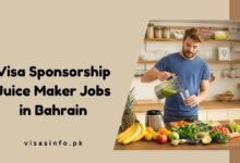 Visa Sponsorship Juice Maker Jobs in Bahrain