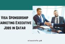 Visa Sponsorship Marketing Executive Jobs in Qatar