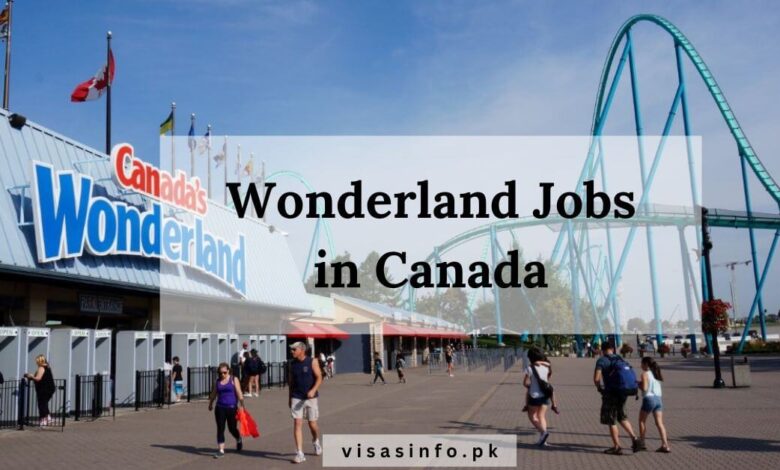 Wonderland Jobs in Canada