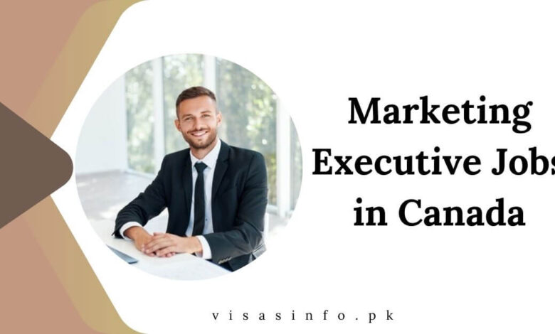 Marketing Executive Jobs in Canada