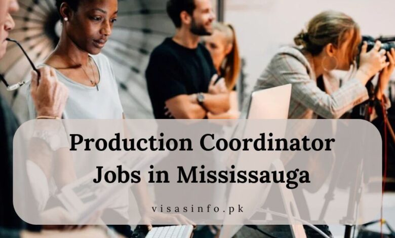 Production Coordinator Jobs in Mississauga