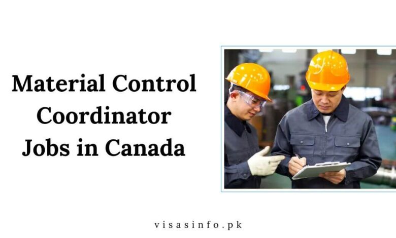 Material Control Coordinator Jobs in Canada